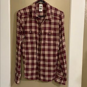 North Face plaid shirt!!